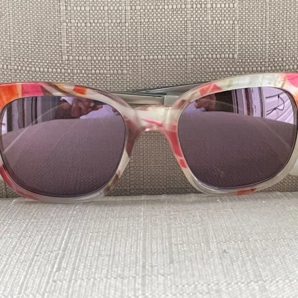 Panama Jack Women Sunglasses Pink Floral Eye Wear SR1016 Shades - Picture 2 of 11